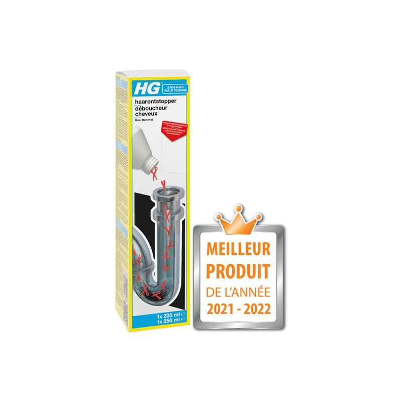 HG déboucheur cheveux 450ml