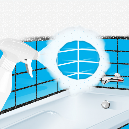 HG - Spray moussant destructeur de moisissures 416B