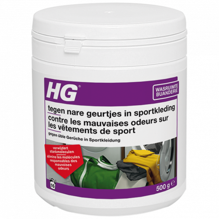 HG - Contre Mauvaises Odeurs Vêtements de Sport