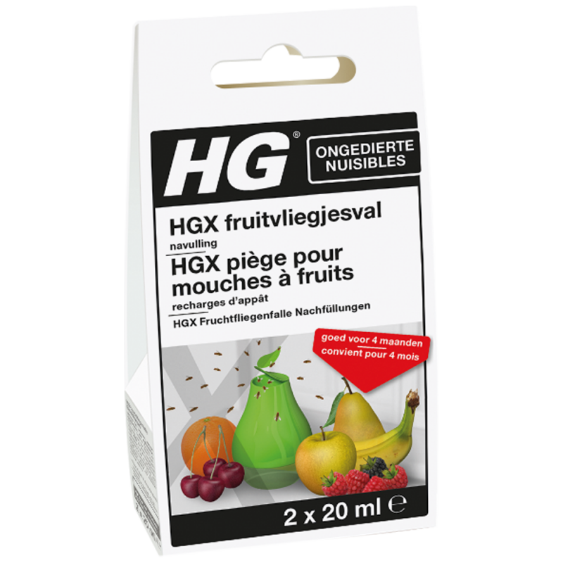 HGX - Recharges pour Piège de Mouches à Fruits