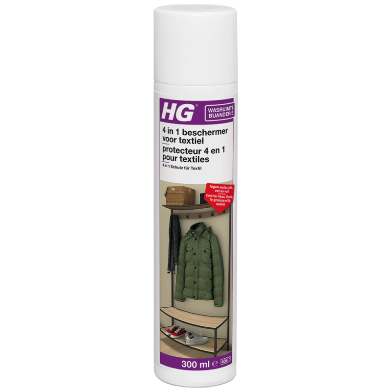 HG - Protecteur 4 en 1 pour textiles