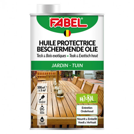 Fabel Huile Protectrice Teck & Bois Exotiques 500ml