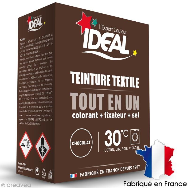 Achetez IDEAL La Teinture Textile Rouge-marron 08 Maxi (400g)