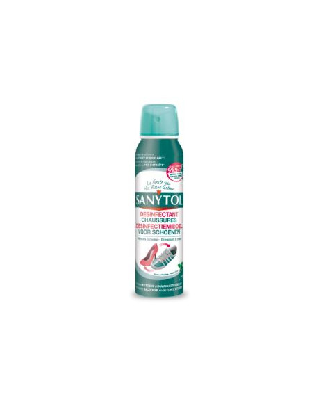 Sanytol Déodorant chaussures désinfectant Spray 150 ml 