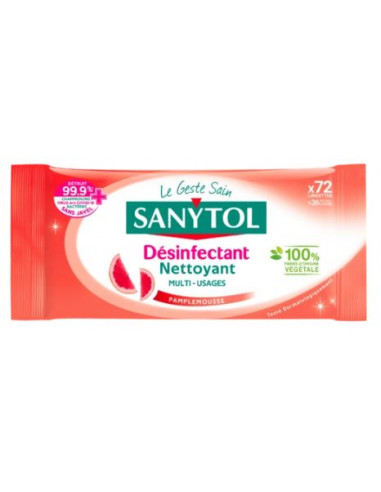 copy of Sanytol Desinfect Lingettes X72
