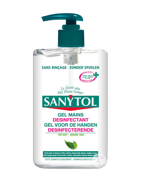 Sanytol - 2x Gel Desinfectant Mains  250ml