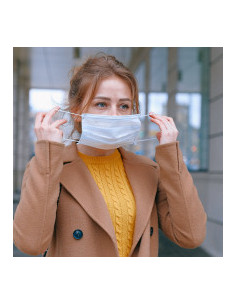 Masques jetables Masque facial non tissé pour la bouche