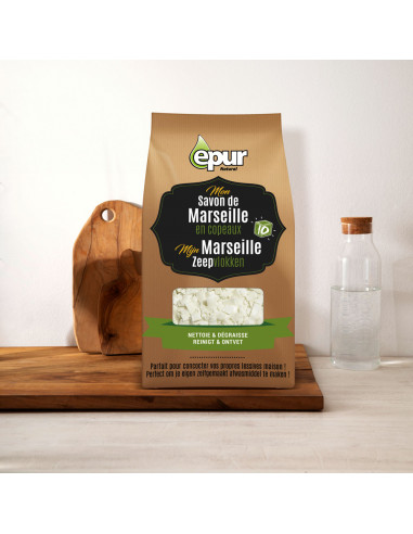 Savon de Marseille en copeaux