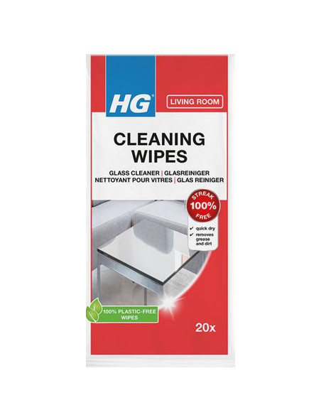HG Lingettes pour Vitres