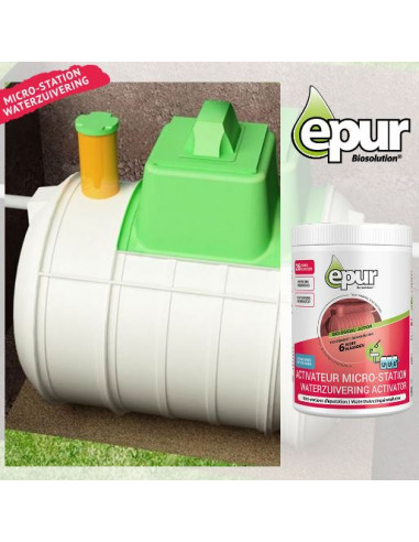 Epur Activateur Microstation d'épuration 900g