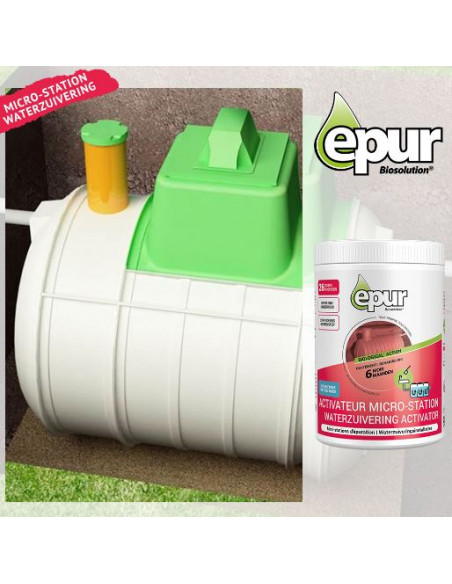 Epur Mini-Station d'Épuration 750 Gr