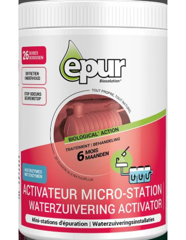 Epur Activateur Microstation d'épuration 900g