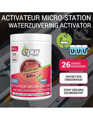Epur Mini-Station d'Épuration 750 Gr