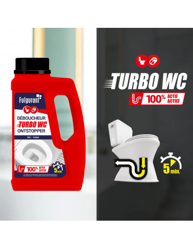 Fulgurant Déboucheur Turbot WC 500g