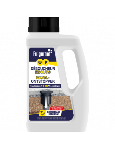 Fulgurant Déboucheur Pour Égouts 500 Gr