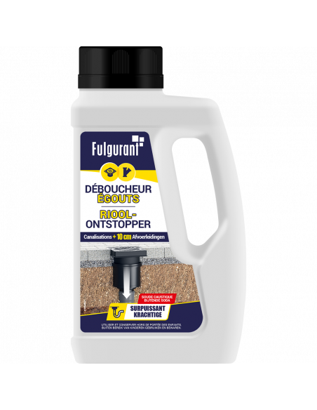 Fulgurant Déboucheur Pour Égouts 500 Gr