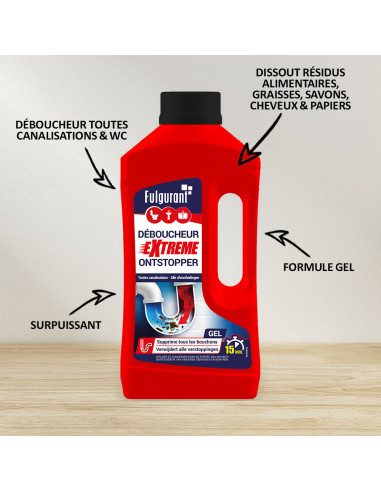 Fulgurant Déboucheur extrême 1l