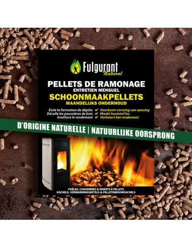 Fulgurant Ramonage 3 Mois Pour Pellets 3X40 Gr