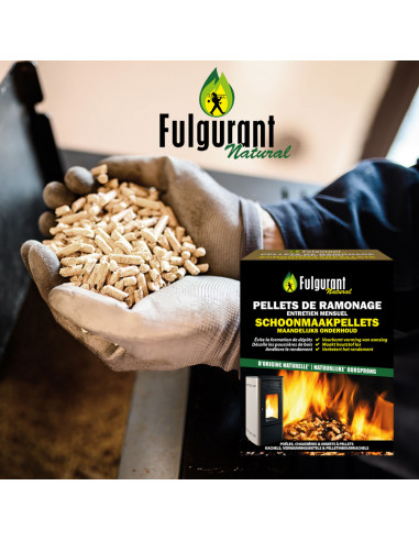 Fulgurant Ramonage 3 Mois Pour Pellets 3X40 Gr