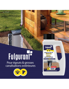 Fulgurant Déboucheur Pour Égouts 500 Gr 2