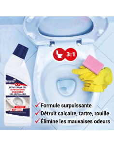 Fulgurant Nettoyant Surpuissant Wc 750 Ml 2