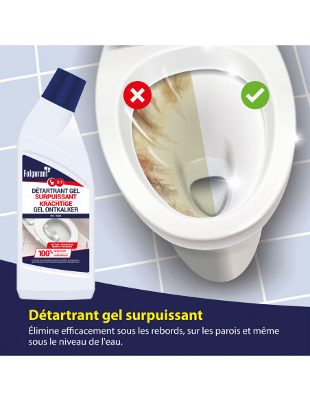 Fulgurant Nettoyant Surpuissant Wc 750 Ml