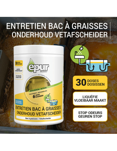 Epur Entretien Bac à Graisses 750g