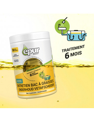 Epur Entretien Bac à Graisses 750g
