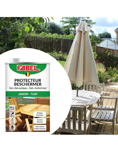 Fabel Huile Protectrice Teck & Bois Exotiques...