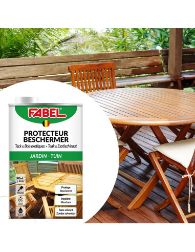 Fabel Huile Protectrice Teck Et Bois Exotiques...