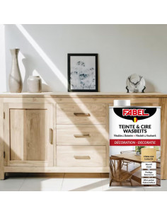 Fabel Teinte & Cire Chêne Clair 500ml 2