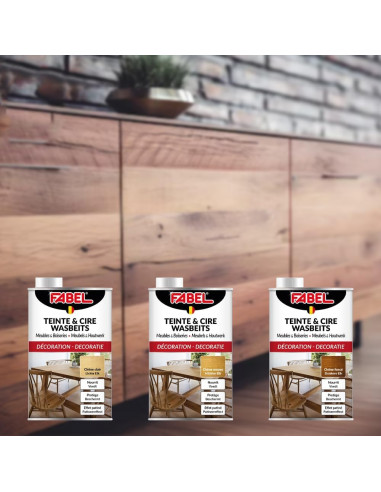 copy of Fabel Teinte Et Cire Chêne Clair 500 Ml