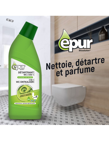 Epur Détartrant WC 2 en 1 750ml