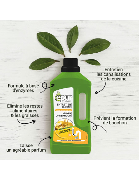 Epur Entretien Canalisations Cuisines 1L