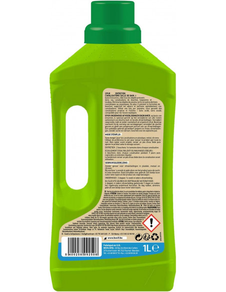 Epur Entretien Canalisations Salles De Bains 1L