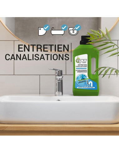 Epur Entretien Canalisations Salles De Bains 1L