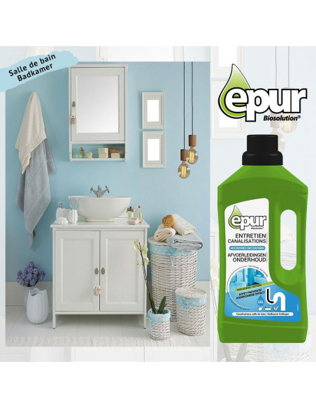 Epur Entretien Canalisations Salles De Bains 1L