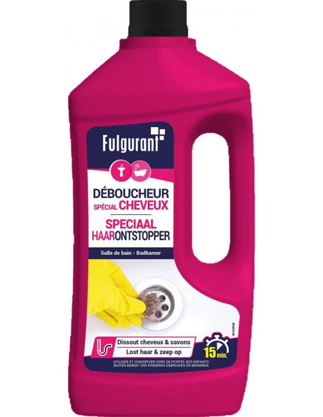 Fulgurant Déboucheur Spécial Cheveux 800 Ml