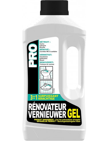 Fulgurant Rénovateur gel 3 en 1 1l