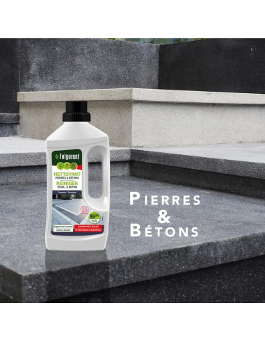 Fulgurant Nettoyant pierres & bétons Ecocert 1l