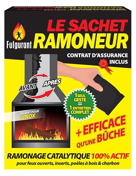 copy of Fulgurant Ramonage 3 Mois Pour Pellets 3X40 Gr