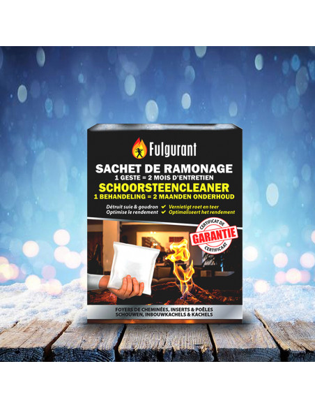 copy of Fulgurant Ramonage 3 Mois Pour Pellets 3X40 Gr