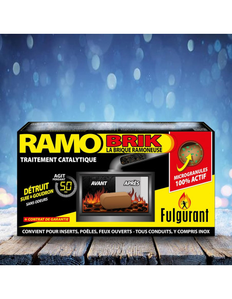 copy of Fulgurant Ramonage 3 Mois Pour Pellets 3X40 Gr