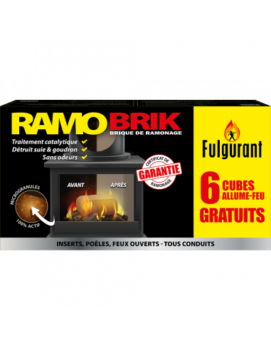 copy of Fulgurant Ramonage 3 Mois Pour Pellets 3X40 Gr