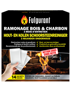 copy of Fulgurant Ramonage 3 Mois Pour Pellets 3X40 Gr