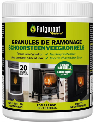 Fulgurant Granules de ramonage Naturels 500g