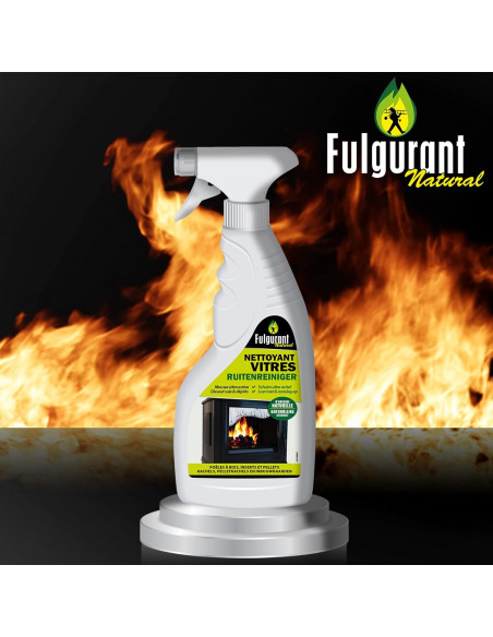 Fulgurant Natural Nettoyant vitres insert mousse 450 ml