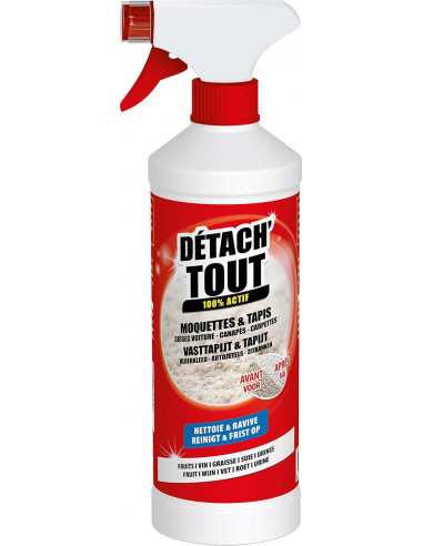 Détach'Tout Détachant Moquettes & Tapis Spray 500 ml