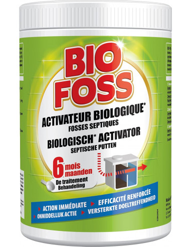 Bio Foss Activateur Biologique Fosses Septiques 750 g