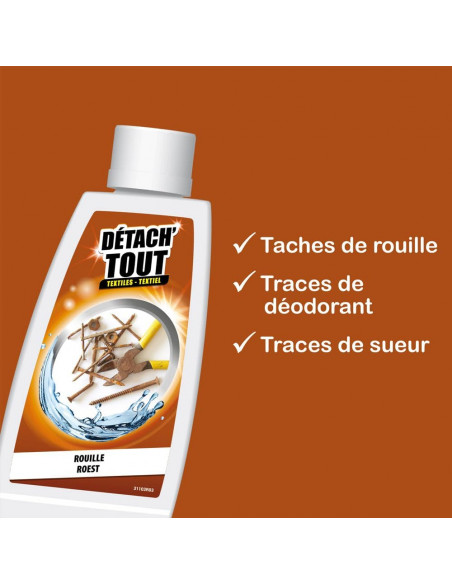 Détach'Tout Rouille 100 Ml